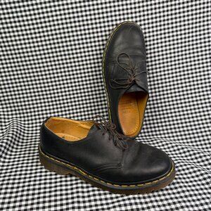Dr. Martens Made in England Oxford Shoes Black Leather UK Size 7 / US Women's 9
